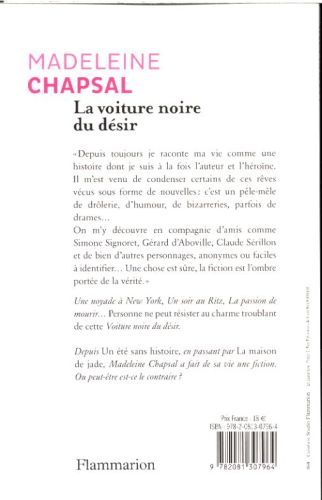 Produktbild: La voiture noire du d&eacute;sir
