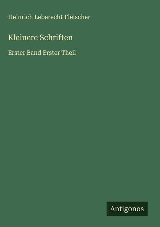 Produktbild: Kleinere Schriften