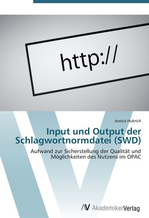 Produktbild: Input und Output der Schlagwortnormdatei (SWD)