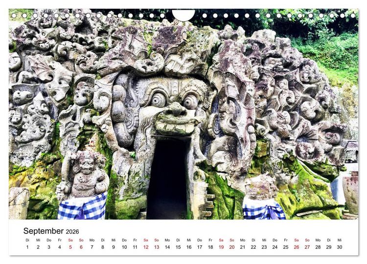 Produktbild: Wunderwelt Asien (Wandkalender 2026 DIN A4 quer), CALVENDO Monatskalender
