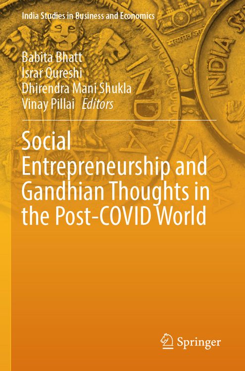 Produktbild: Social Entrepreneurship and Gandhian Thoughts in the Post-COVID World