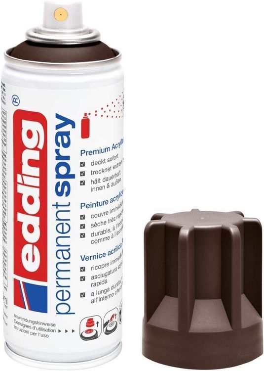 Produktbild: 5200 Permanent Spray, schokobraun matt, 200ml Premium Acryllack