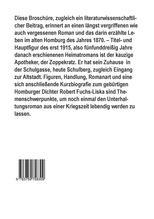 Produktbild: Der Zoppekratz