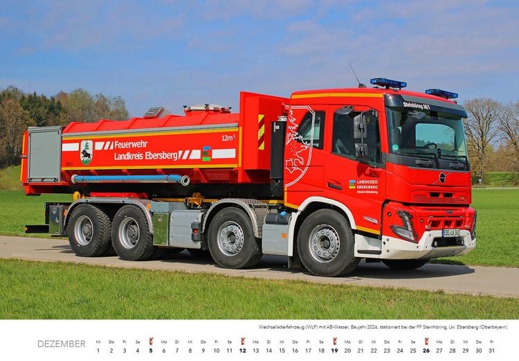 Produktbild: Feuerwehr Kalender 2027 Wandkalender