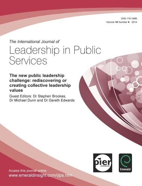 Produktbild: New Public Leadership Challenge