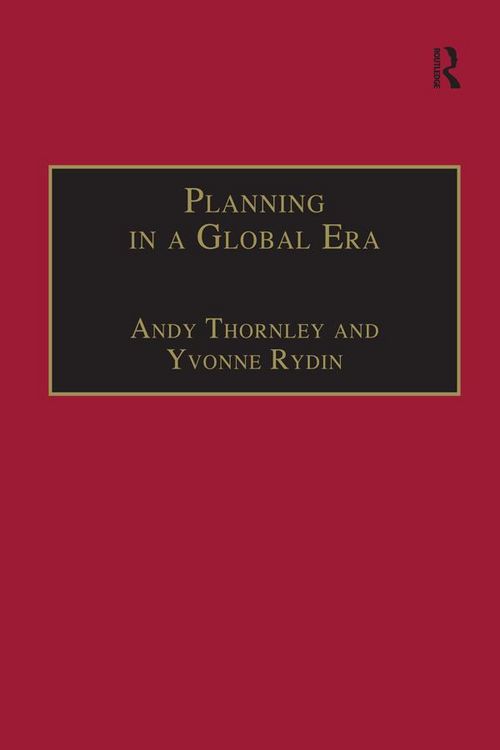 Produktbild: Planning in a Global Era