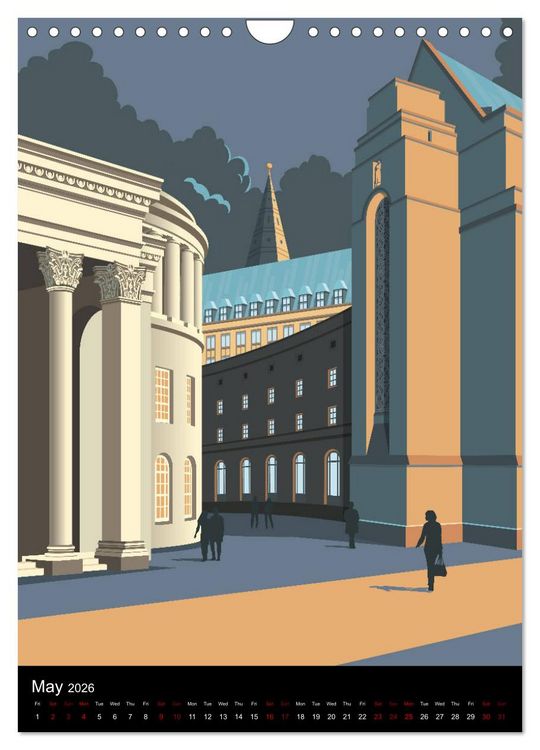 Produktbild: Manchester, Homage to a Great City. (Wall Calendar 2026 DIN A4 portrait), CALVENDO 12 Month Wall Calendar