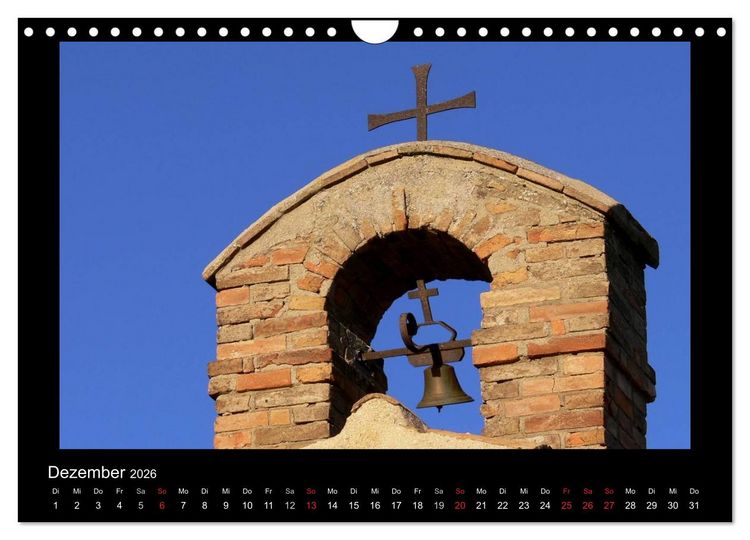Produktbild: Auf den Spuren des Hl. Franziskus (Wandkalender 2026 DIN A4 quer), CALVENDO Monatskalender