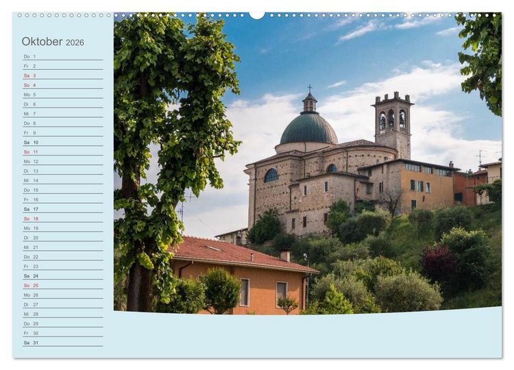 Produktbild: Gardasee - Manerba del Garda (Wandkalender 2026 DIN A2 quer), CALVENDO Monatskalender