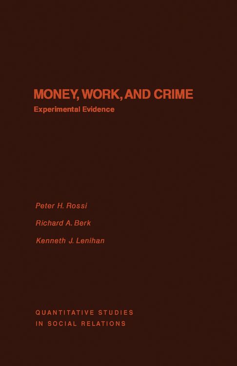 Produktbild: Money, Work, and Crime