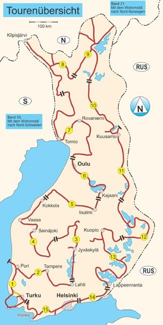 Produktbild: Mit dem Wohnmobil nach Finnland