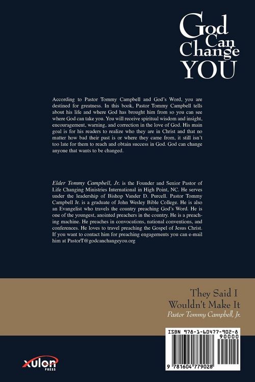 Produktbild: God Can Change You