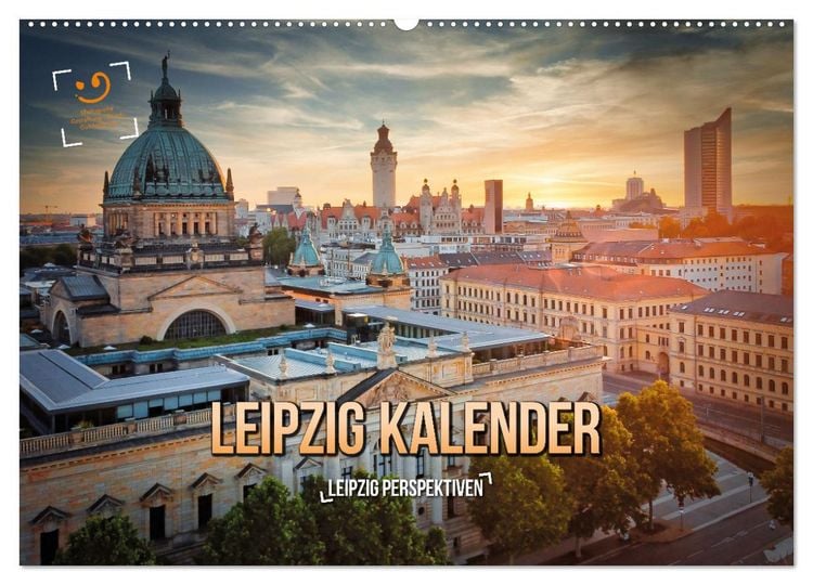 Produktbild: Leipzig Kalender Perspektiven (Wandkalender 2026 DIN A2 quer), CALVENDO Monatskalender