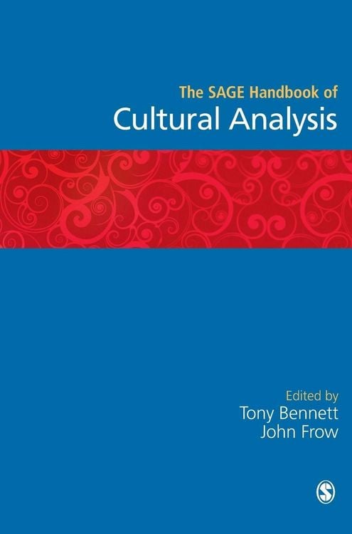 Produktbild: The SAGE Handbook of Cultural Analysis