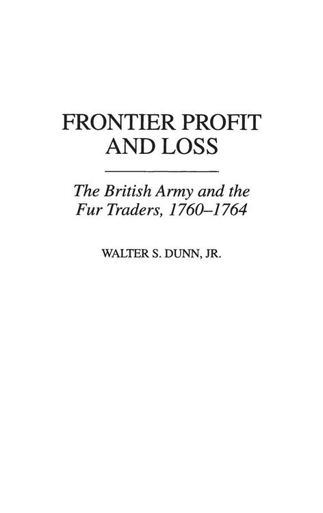 Produktbild: Frontier Profit and Loss