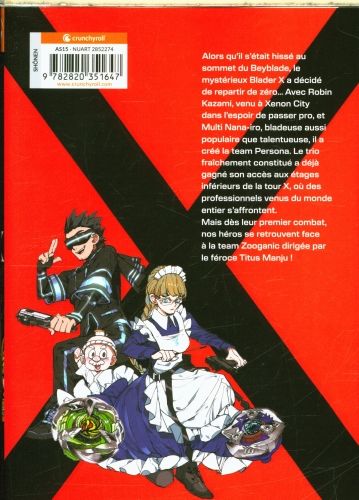 Produktbild: Beyblade X. Tome 2