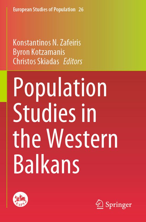 Produktbild: Population Studies in the Western Balkans
