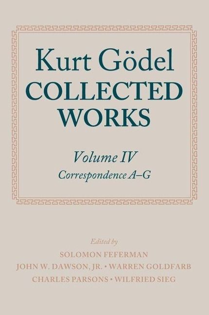 Produktbild: Kurt Godel Coll Works Volume I