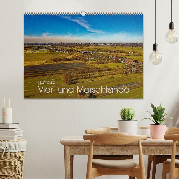 Produktbild: Hamburg: Vier- und Marschlande (Wandkalender 2026 DIN A2 quer), CALVENDO Monatskalender