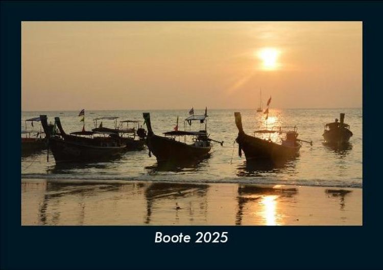 Produktbild: Boote 2025 Fotokalender DIN A5