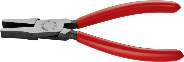 Produktbild: Knipex 20 01 160 Elektronik- u. Feinmechanik Flachzange Gerade Chrom-Vanadium Elektrostahl 160 mm