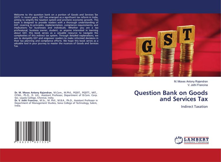 Produktbild: Question Bank on Goods and Services Tax