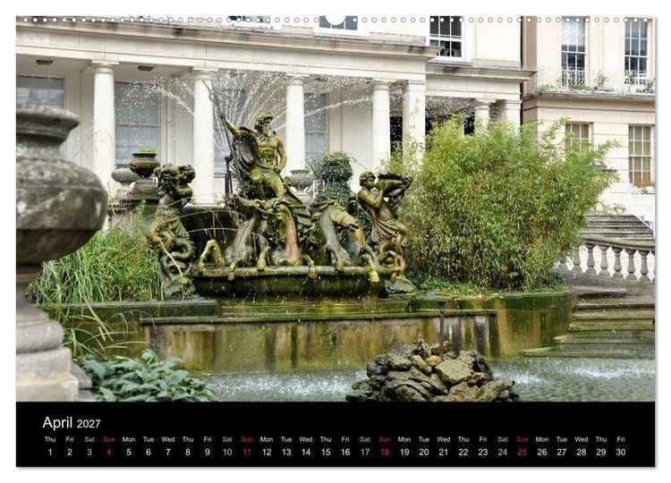 Produktbild: Cheltenham A Cotswold Town (High Quality Premium Wall Calendar 2027 DIN A2 landscape),CALVENDO 12 Month Wall Calendar