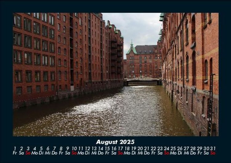 Produktbild: Hamburgs Sch&ouml;nheit 2025 Fotokalender DIN A5