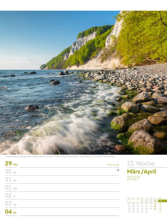 Produktbild: Am Meer Wochenplaner Kalender 2027