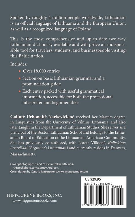 Produktbild: Lithuanian-English/English-Lithuanian Practical Dictionary