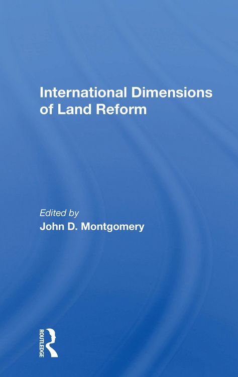 Produktbild: Montgomery, J: International Dimensions Of Land Reform