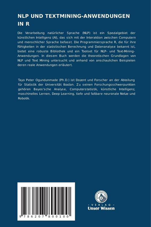 Produktbild: Nlp und Textmining-Anwendungen in R