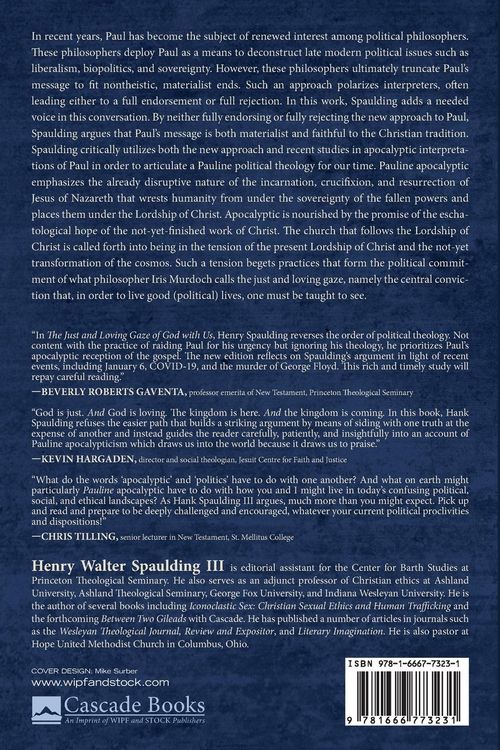 Produktbild: The Just and Loving Gaze of God with Us, Second Edition