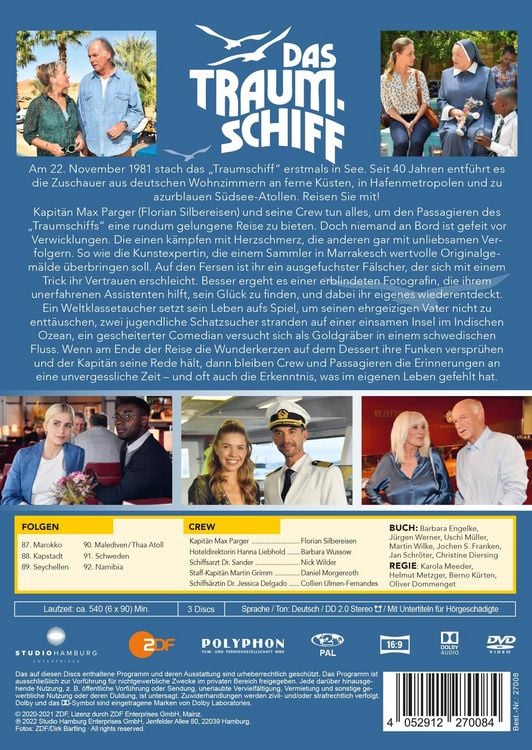 Produktbild: Das Traumschiff 15 (3 DVDs)
