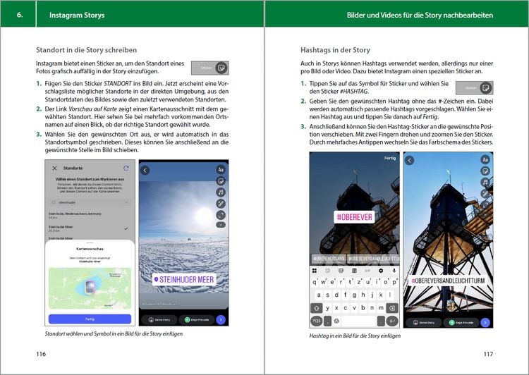 Produktbild: Instagram optimal nutzen - Alle Funktionen anschaulich erkl&auml;rt, mit vielen Tipps und Tricks - komplett in Farbe - 4. Auflage