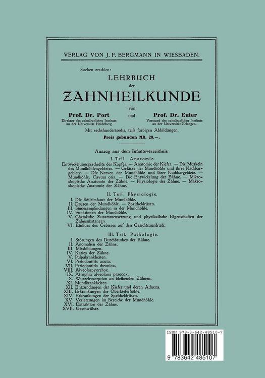 Produktbild: Die gegenw&auml;rtigen Behandlungswege der Kieferschussverletzungen