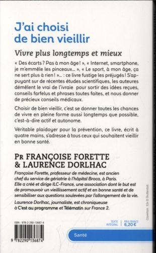 Produktbild: J'ai choisi de bien vieillir : vivre plus longtemps et mieux
