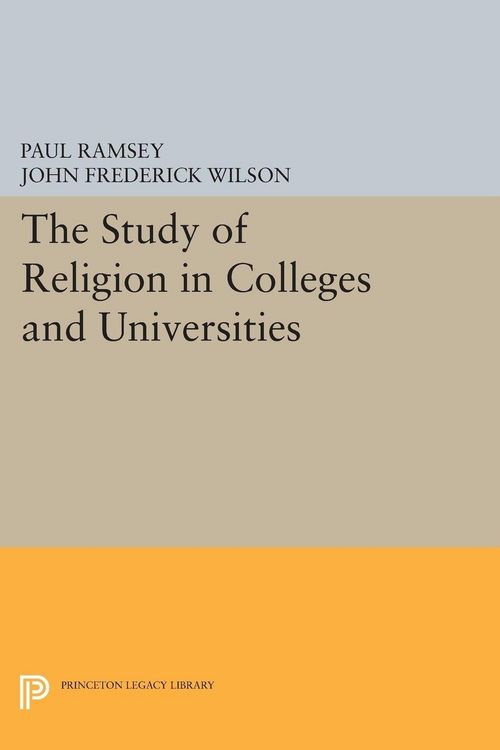Produktbild: The Study of Religion in Colleges and Universities
