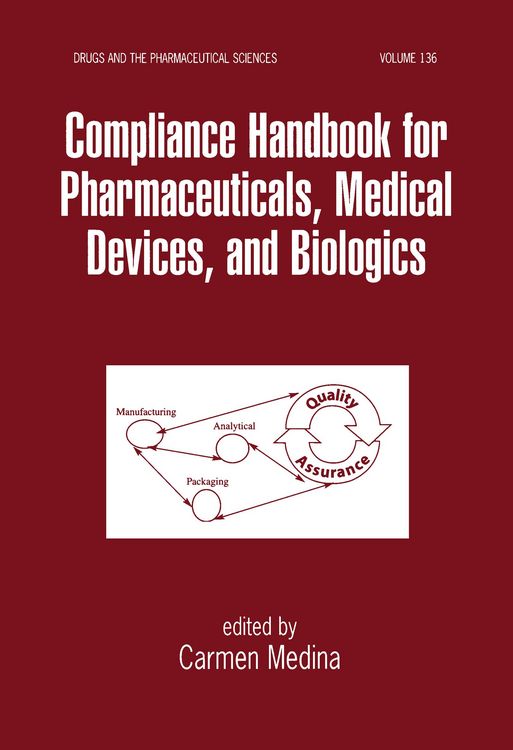 Produktbild: Compliance Handbook for Pharmaceuticals, Medical Devices, and Biologics