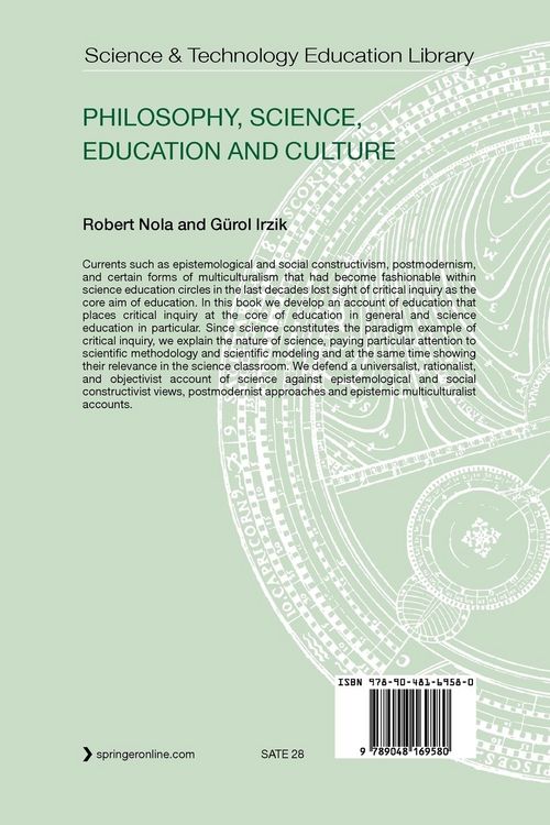 Produktbild: Philosophy, Science, Education and Culture