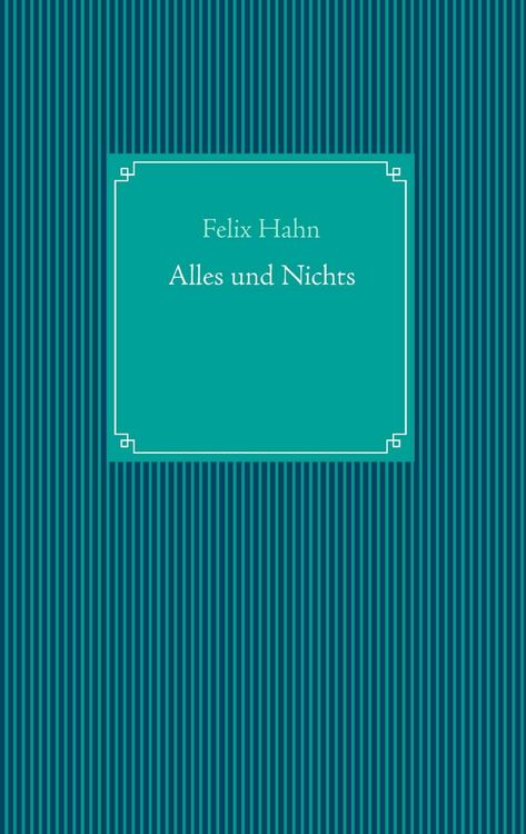 Produktbild: Alles und Nichts