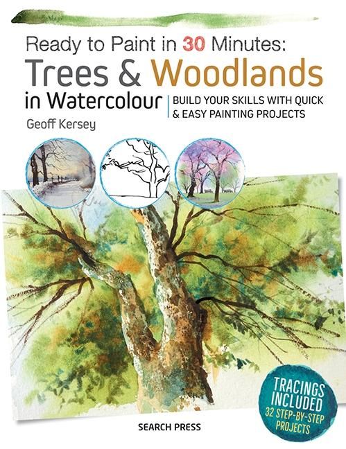 Produktbild: Ready to Paint in 30 Minutes: Trees & Woodlands in Watercolour