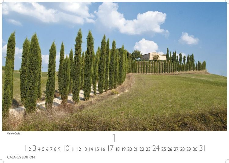 Produktbild: Toskana Kalender 2027 &ndash; Wandkalender | Fotokalender Italien 24x35 cm - mit malerischen Fotos der Toskana- Italien