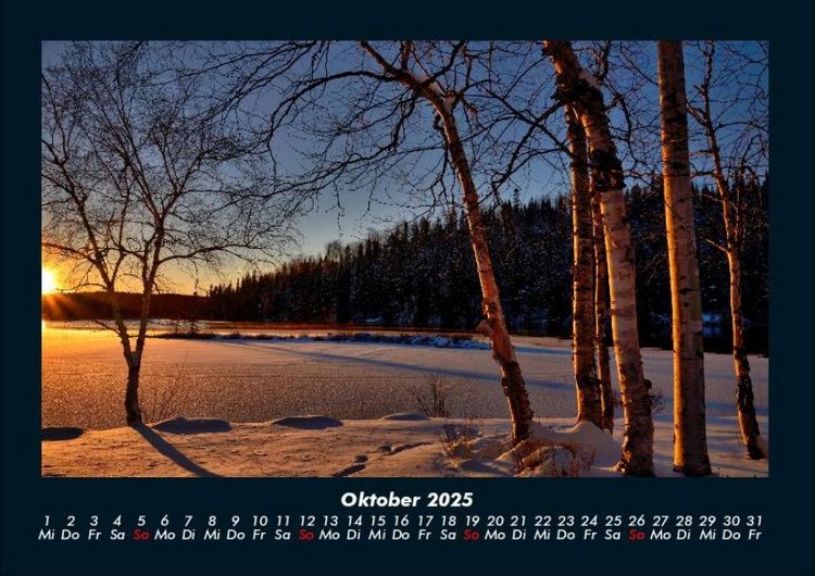 Produktbild: Winterzauber 2025 Fotokalender DIN A4