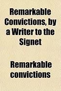 Produktbild: Remarkable Convictions, by a Writer to the Signet