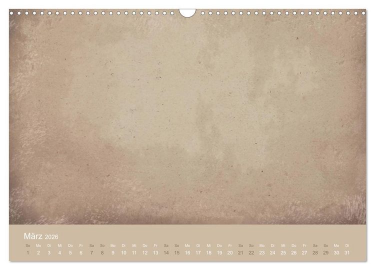 Produktbild: Vintage DIY Bastel-Kalender (Wandkalender 2026 DIN A3 quer), CALVENDO Monatskalender
