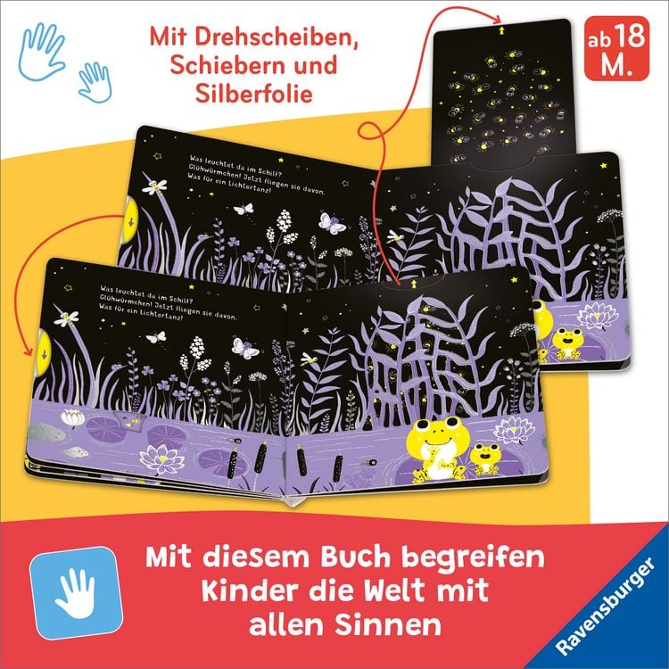 Produktbild: Mein erstes Glitzerbuch - In der Nacht