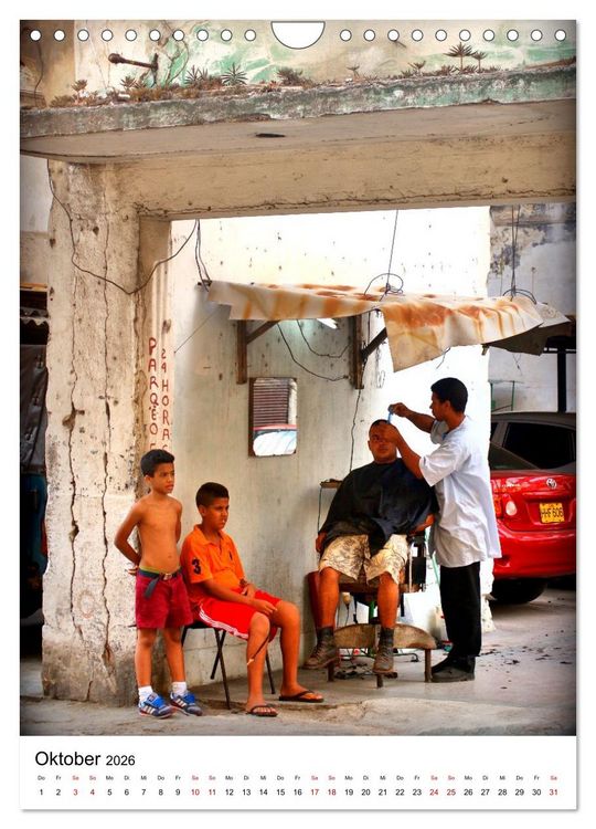 Produktbild: Cuba Coiffeur - Frisch frisiert in Havanna (Wandkalender 2026 DIN A4 hoch), CALVENDO Monatskalender