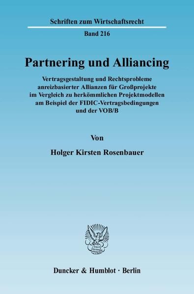 Produktbild: Partnering und Alliancing.