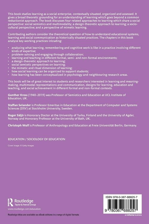 Produktbild: Learning as Social Practice